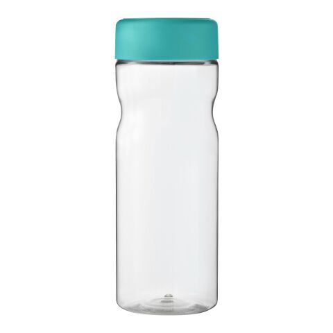Bidón deportivo de 650 ml con tapa de rosca &quot;H2O Active® Base Tritan™&quot; Transparente-Azul aqua | sin montaje de publicidad | no disponible | no disponible