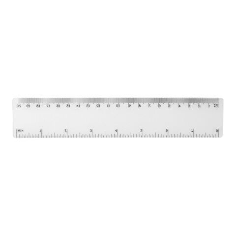 Regla de polipropileno de 20 cm Rothko Blanco | sin montaje de publicidad | no disponible | no disponible