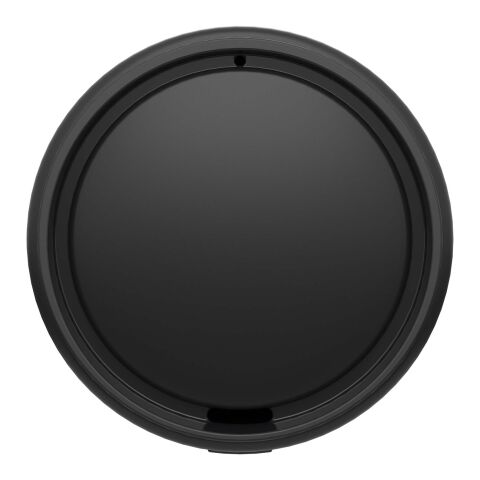 Vaso de 350 ml con tapa "Cirrus" Negro intenso | sin montaje de publicidad | no disponible | no disponible