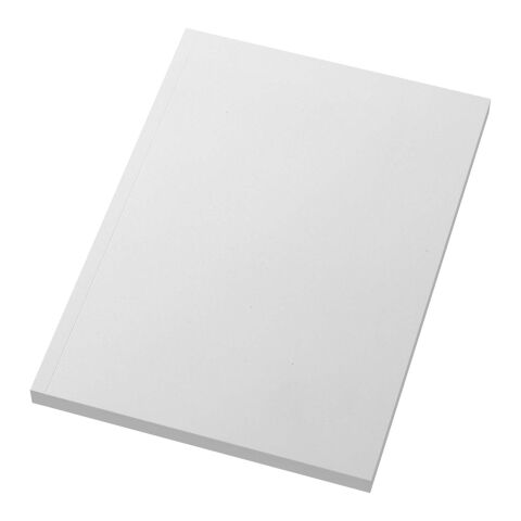 Libreta A5 de tapa blanda con 100 hojas de papel reciclado "Novella Austen" Blanco