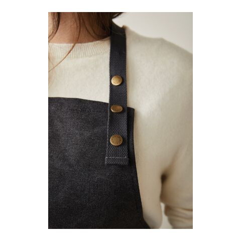 Delantal VINGA Tome GRS lona reciclada negro | sin montaje de publicidad | no disponible | no disponible | no disponible