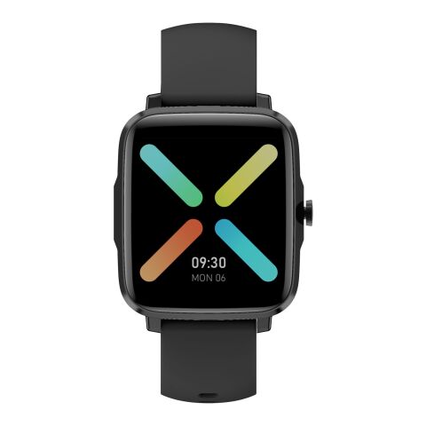 Prixton AT803 activity tracker color con termómetro Estándar | Negro | Grabado | frontal | 25 mm x 10 mm