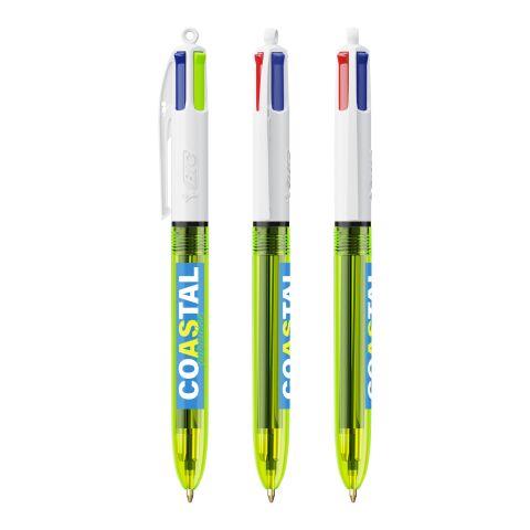 BIC® 4 Colours Fluo bolígrafo Amarillo
