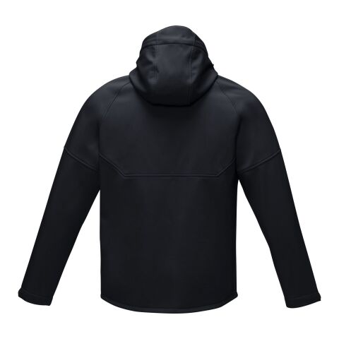 Chaqueta softshell reciclada para hombre "Coltan" Estándar | Negro intenso | L | sin montaje de publicidad | no disponible | no disponible | no disponible