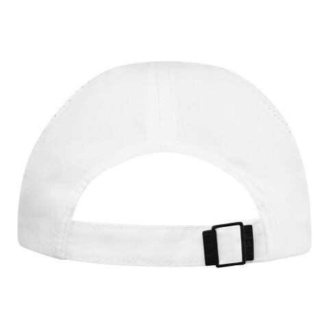 Gorra sandwich reciclada de 6 paneles Cool Fit GRS "Morion" Estándar | Blanco | no disponible | sin montaje de publicidad | no disponible | no disponible | no disponible