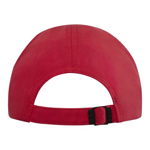 Gorra sandwich reciclada de 6 paneles Cool Fit GRS &quot;Morion&quot; Estándar | Rojo | sin montaje de publicidad | no disponible | no disponible | no disponible