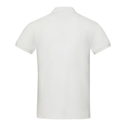 Polo de material reciclado unisex de manga corta &quot;Emerald&quot; Estándar | Blanco | 2XS | sin montaje de publicidad | no disponible | no disponible | no disponible