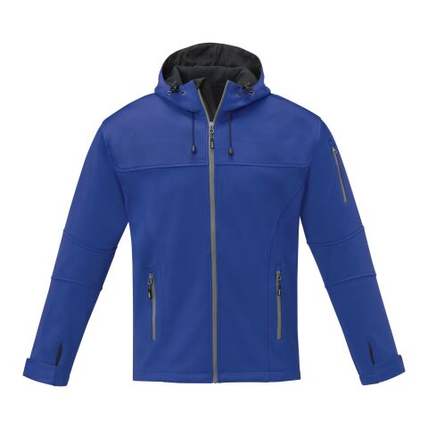 Chaqueta softshell para hombre "Match" Estándar | Azul | L | sin montaje de publicidad | no disponible | no disponible | no disponible
