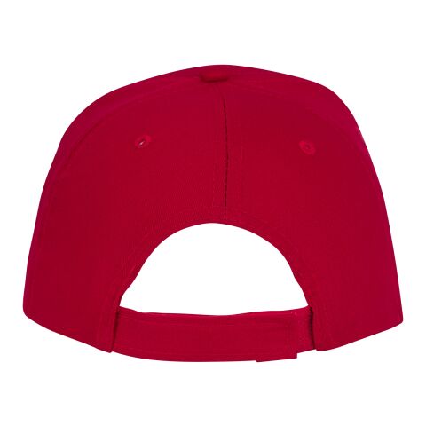Gorra Ceto de 5 paneles con ribete Estándar | Rojo | sin montaje de publicidad | no disponible | no disponible | no disponible
