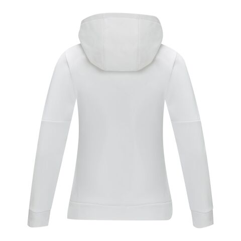 Sudadera anorak con capucha con media cremallera para mujer &quot;Sayan&quot; Estándar | Blanco | XL | sin montaje de publicidad | no disponible | no disponible | no disponible