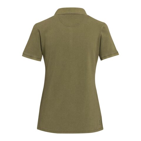Polo de 200 g/m2 lavado para mujer "Calgary" Estándar | Forest Green2 | M | sin montaje de publicidad | no disponible | no disponible | no disponible