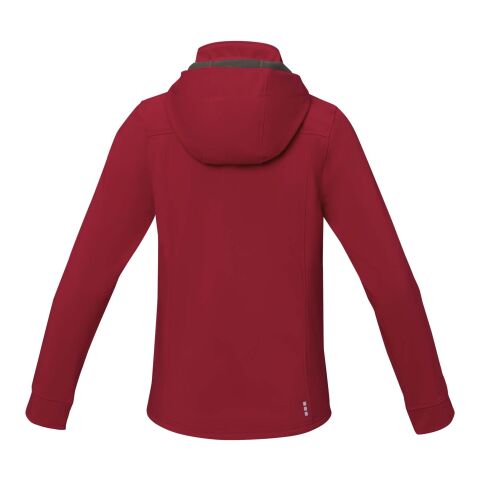 Chaqueta softshell reciclada GRS para mujer de Langley Rojo | XS