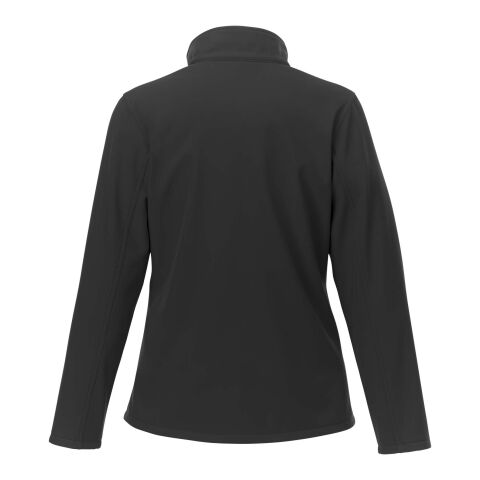 Chaqueta softshell reciclada GRS para mujer de Orion Negro intenso | XS