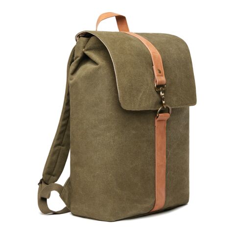 VINGA Mochila de lona Bosler verde | sin montaje de publicidad | no disponible | no disponible
