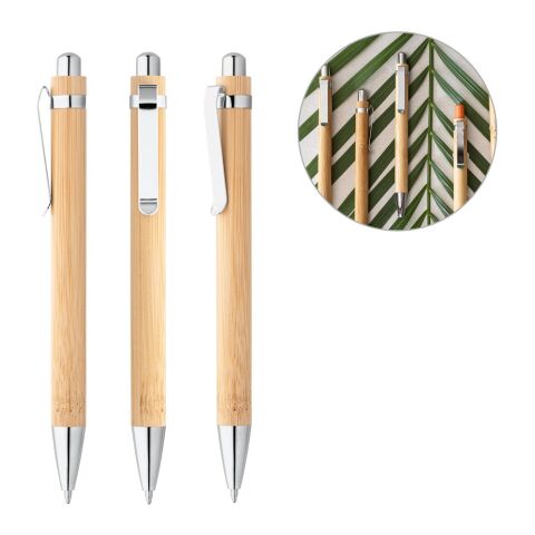 HERA. Bolígrafo de bambú Beige | no disponible | sin montaje de publicidad