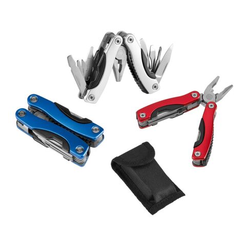 DUNITO. Mini alicate multifunción plegable fabricado en acero inoxidable y aluminio Rojo | sin montaje de publicidad