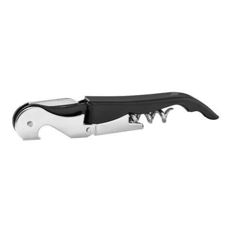 MALBEC. Sacacorchos de metal y PP Negro | sin montaje de publicidad