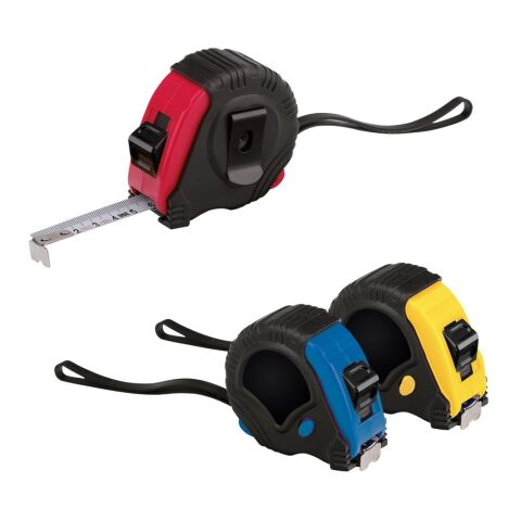 GULIVER III. CiCinta métrica de 3 m hecha Rojo | sin montaje de publicidad