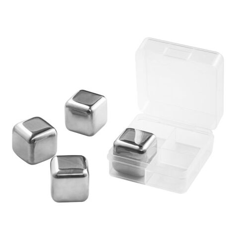 GLACIER. Juego de cubos de acero Cromado | sin montaje de publicidad