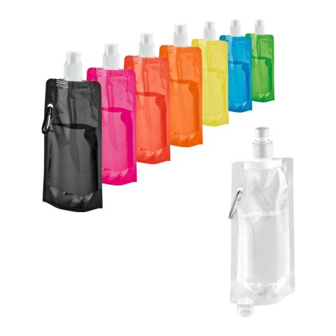 KWILL. Botella plegable 460 mL Rosa | sin montaje de publicidad