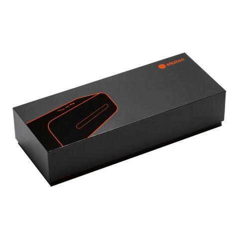 THUNDER. Altavoz portátil con micrófono gris antracita | sin montaje de publicidad