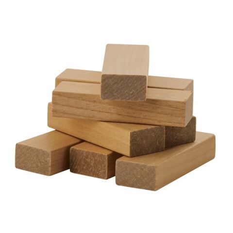 FLIK. Juego de madera con 54 piezas Beige | sin montaje de publicidad