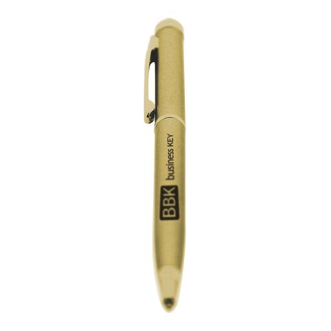 Bolígrafo Sleek Stylus Executive oro | Impresión De Pantalla 1 color | Cuerpo-centrado al clip | 15.00 mm x 38.00 mm