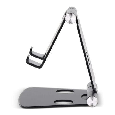 1207 | Foldable Smartphone Stand negro | sin montaje de publicidad | no disponible | no disponible | no disponible