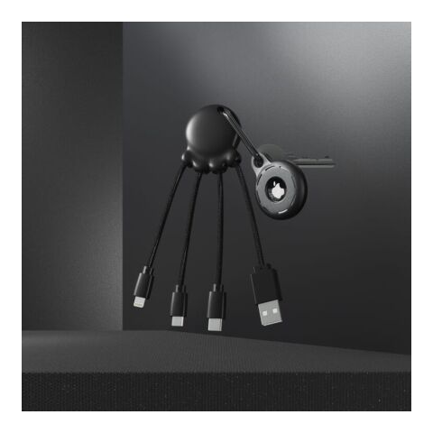 2087 | Xoopar Octopus Charging cable Negro | sin montaje de publicidad | no disponible | no disponible | no disponible