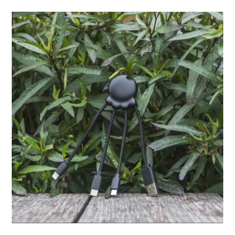 2087 | Xoopar Octopus Charging cable Negro | sin montaje de publicidad | no disponible | no disponible | no disponible