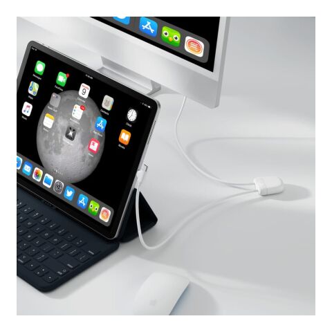 Xoopar Ice-C GRS Charging cable Arco iris | sin montaje de publicidad | no disponible | no disponible | no disponible