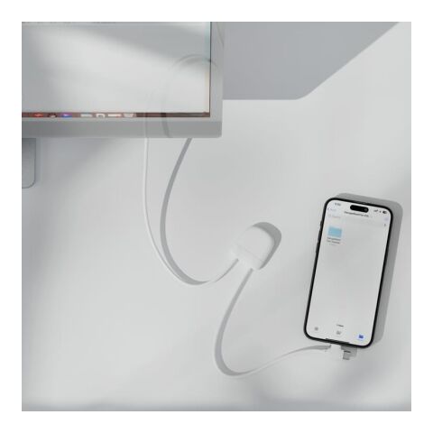 Xoopar Ice-C GRS Charging cable Blanco | sin montaje de publicidad | no disponible | no disponible | no disponible