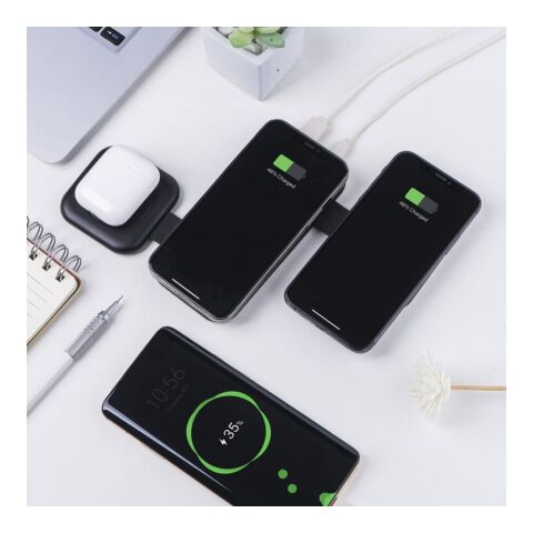 3188 | Xoopar Trafold 3 Wireless charger 15W Negro intenso | sin montaje de publicidad | no disponible | no disponible | no disponible