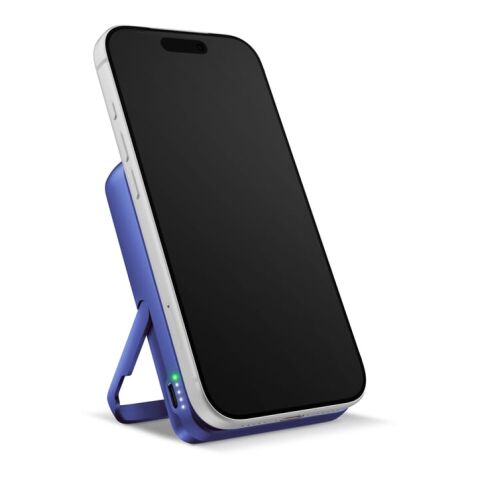 Fresh 'n Rebel Powerbank inalámbrica 10000 mAh compatible con MagSafe Azul / Blanco