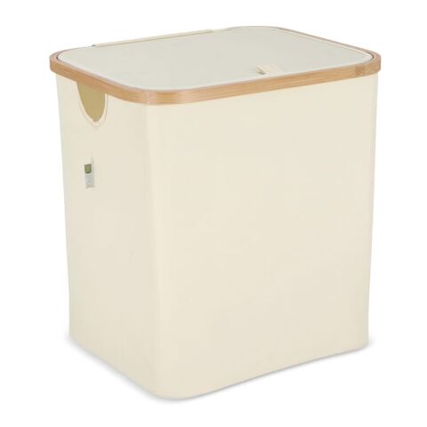 Cesta plegable InSideOut con tapa Sogne 40,5 x 33 x 42cm Ecru | sin montaje de publicidad | no disponible | no disponible