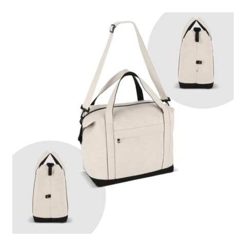 Bolsa de viaje InSideOut Reuuz Canvas 32 x 60 x 20 cm Beige-Negro