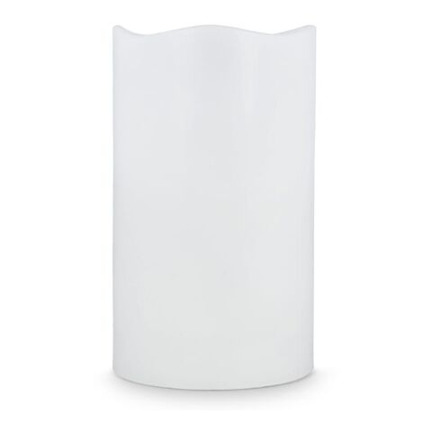 Juego de 3 velas de cera LED Koselys (funcionan con pilas) Crema