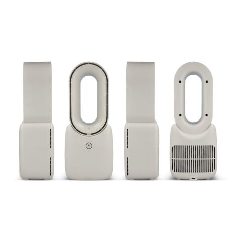 Ventilador sin aspas inSideOut Brislux con luz LED Beige