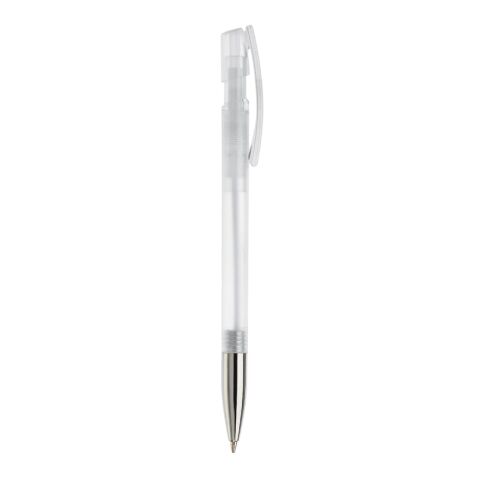 Bolígrafo Nash MT Transparente Blanco-Blanco