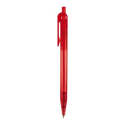 Bolígrafo Futurepoint Transparente Rojo / Blanco-Rojo / Blanco | Impresión De Pantalla 1 color | 270 grados del clip | 50 mm x 25 mm | no disponible