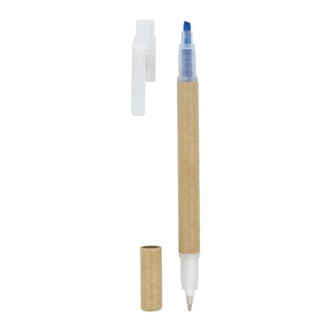 Rotulador fluorescente Azul / Blanco