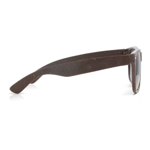 Gafas de sol Justin café-fibra UV400 Natural