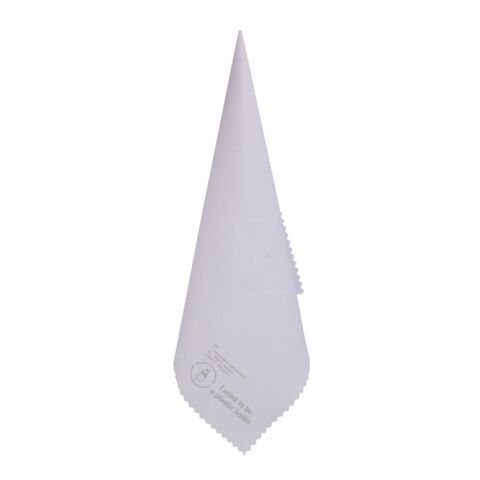 Paño de limpieza de microfibra R-PET 15 x 15cm Blanco | sin montaje de publicidad | no disponible | no disponible | no disponible