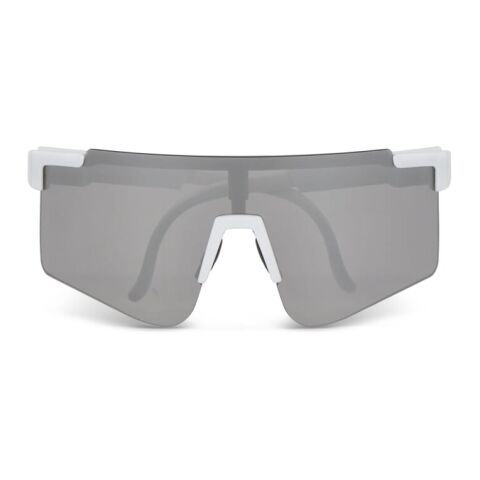 Gafas de sol deportivas Tom R-PC con lente de espejo UV400 Blanco | sin montaje de publicidad | no disponible | no disponible