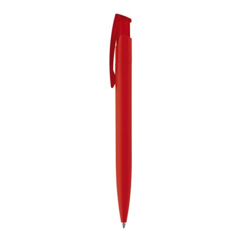 Bolígrafo Avalon toque suave Rojo / Blanco | Tampografía 1 color | on the clip | 35 mm x 8 mm | no disponible