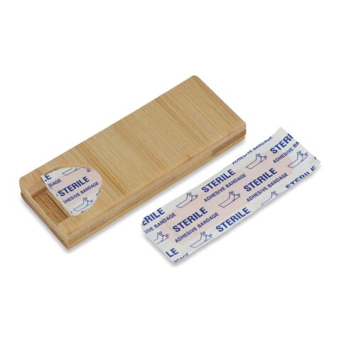 Vendajes en caja de bambú Natural | sin montaje de publicidad | no disponible | no disponible | no disponible