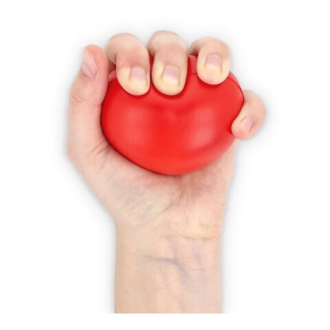 Corazón antiestrés Rojo / Blanco | sin montaje de publicidad | no disponible | no disponible