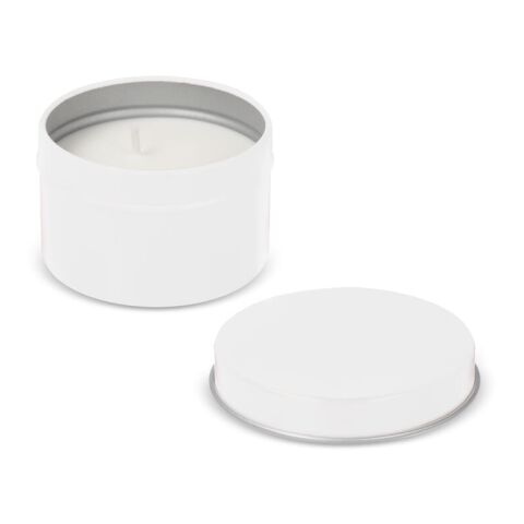 Vela con aroma a plantas Kirtan en lata grande reciclada Arco iris | sin montaje de publicidad | no disponible | no disponible