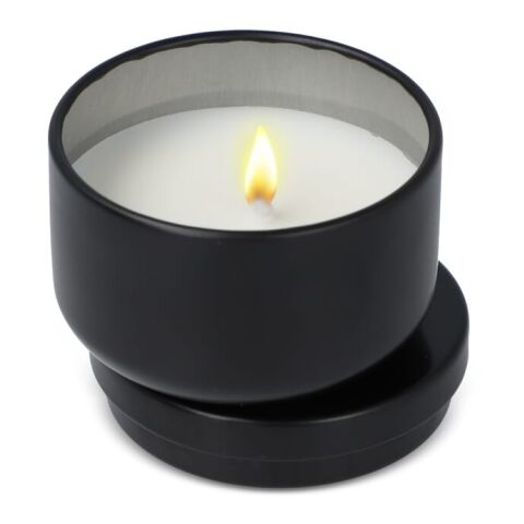 Vela vegetal sin aroma Asana en lata reciclada Negro intenso | sin montaje de publicidad | no disponible | no disponible