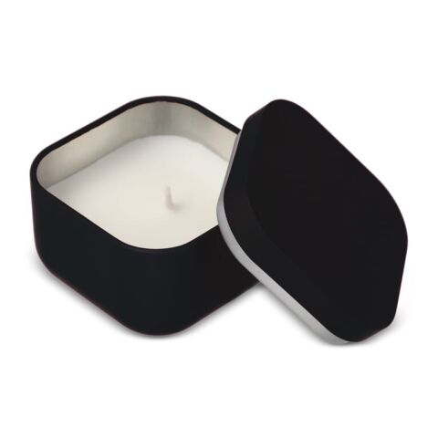 Vela aromática Ananda en lata reciclada Negro intenso | sin montaje de publicidad | no disponible | no disponible